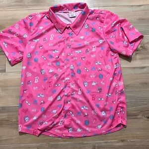 Mattel Barbie Pink Graphic Shirt
